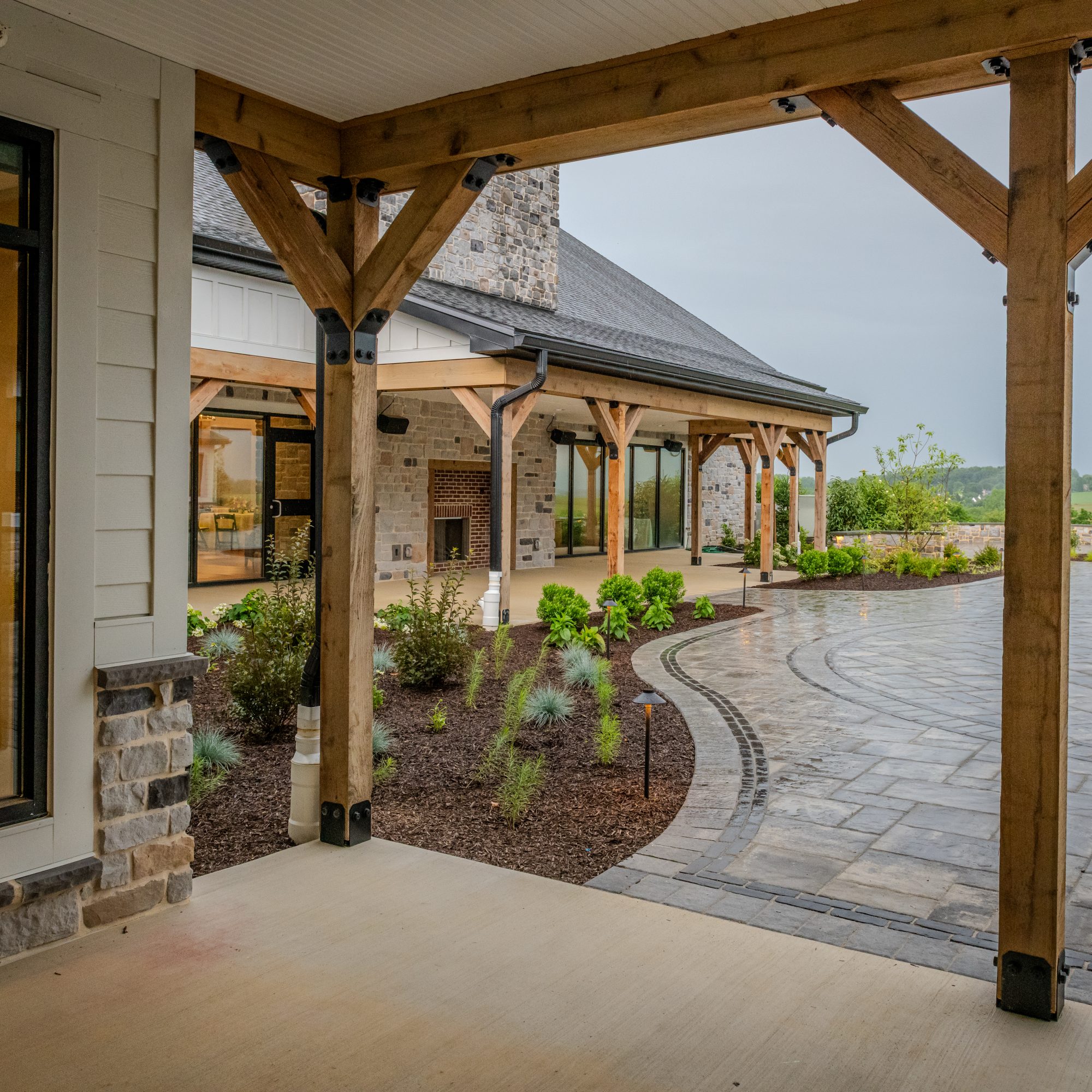 The Vista Courtyard at Hoffer Farm