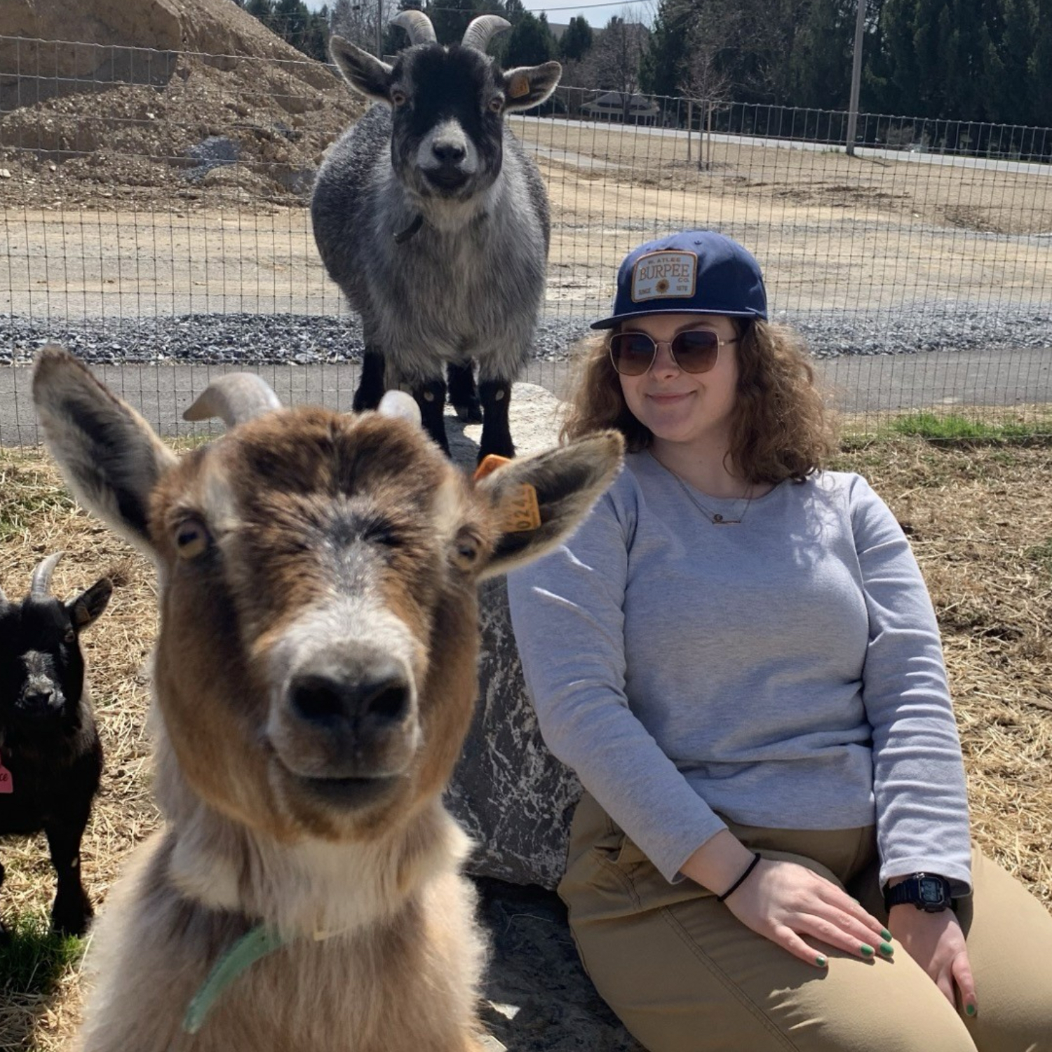 Farm Manager Olivia St. Clair