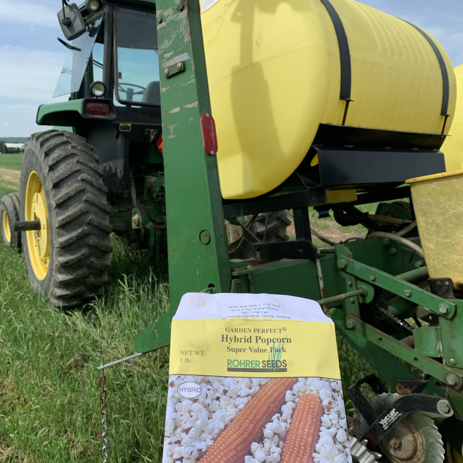 Hybrid Popcorn Planting at Hoffer Farm