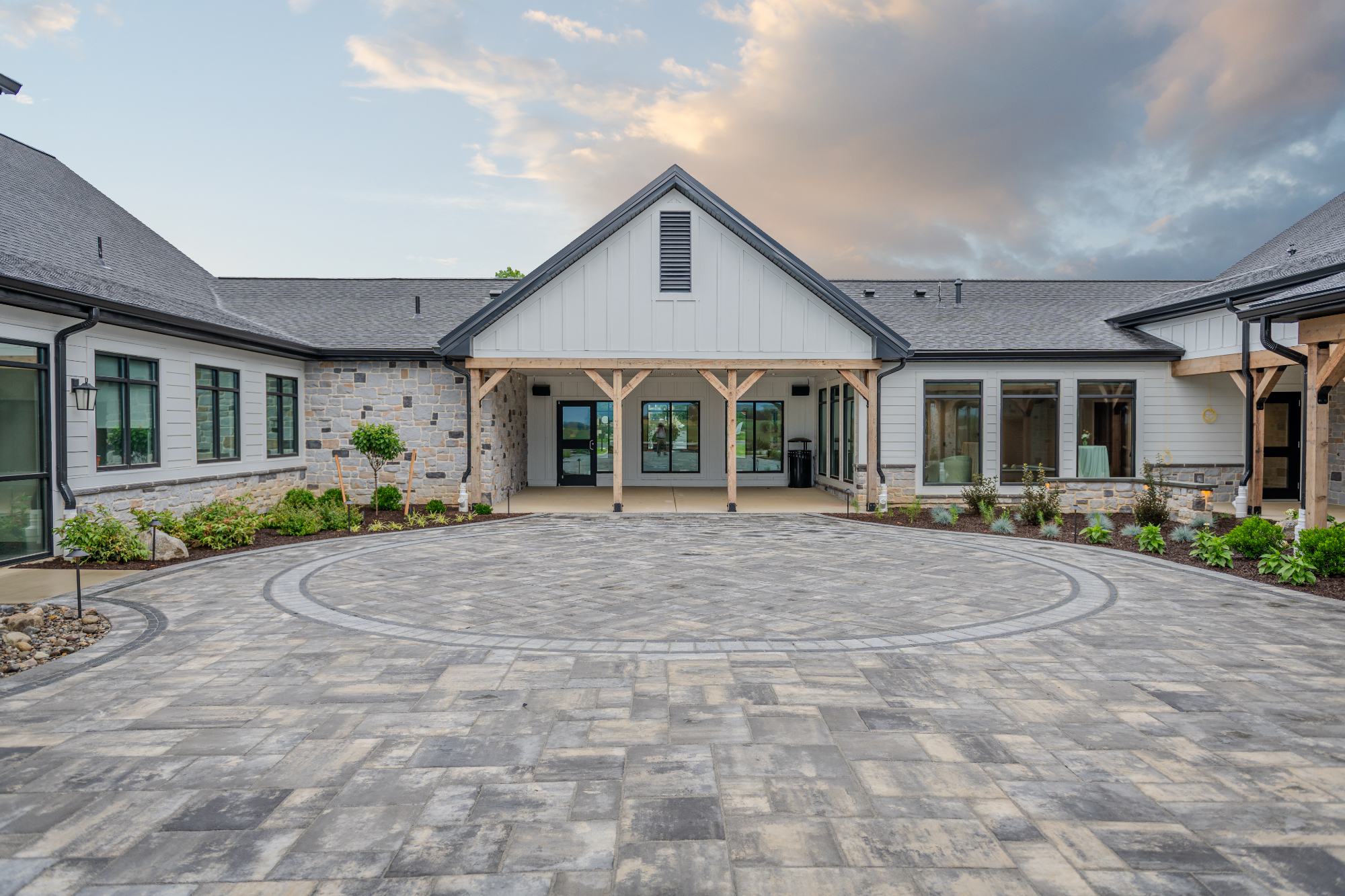 The Vista Courtyard at Hoffer Farm